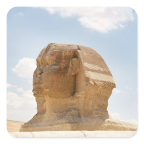 The sphinx square sticker
