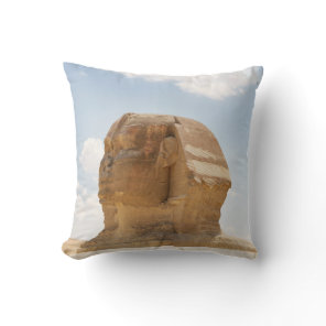 The sphinx throw pillow
