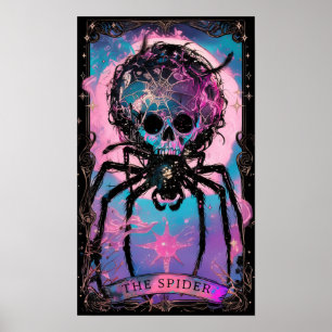 The Spider Tarot Card Witchy Poster