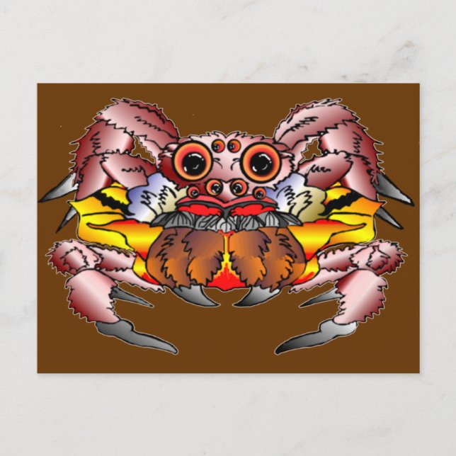 The Spider Totem Postcard (Front)