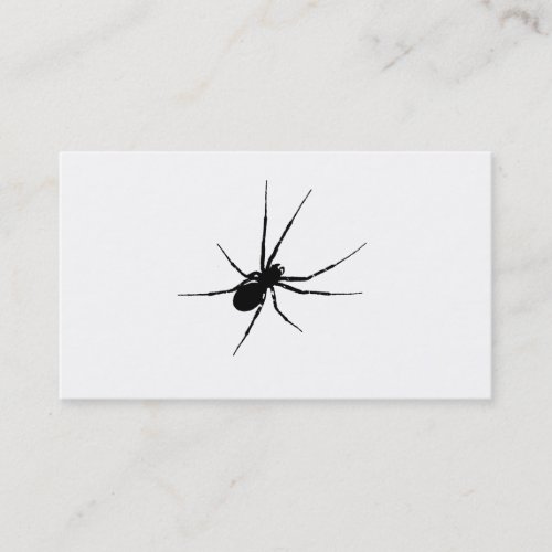 The Spiders Silhouette Business Card