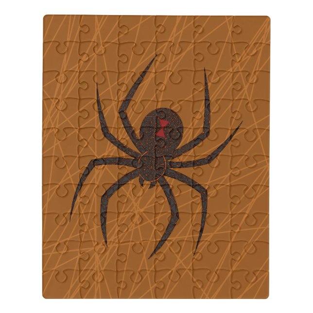 The Spider's Web Acrylic Puzzle (Puzzle Vertical)