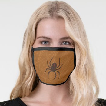 The Spider's Web Face Mask by ValerieDesigns3 at Zazzle