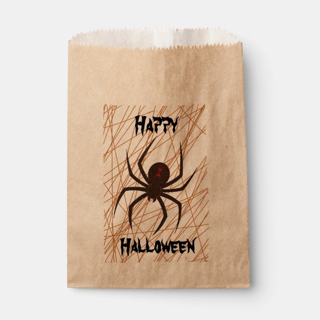 The Spider's Web Favor Bag (Front)