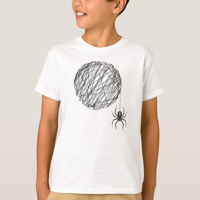 The Spider's Web Kid's and Baby Light Shirt (Front)