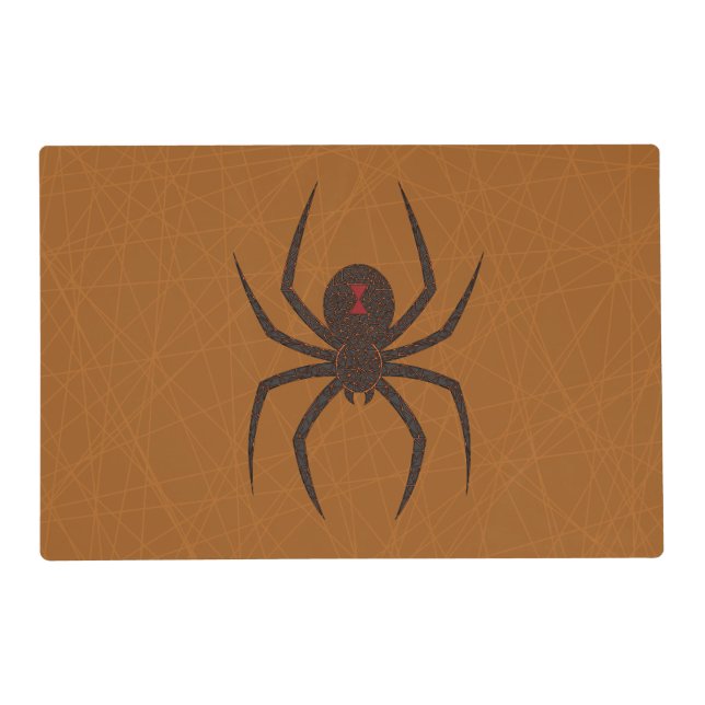The Spider's Web Laminated Place Mat (Front)