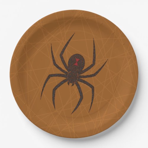 The Spiders Web Paper Plate