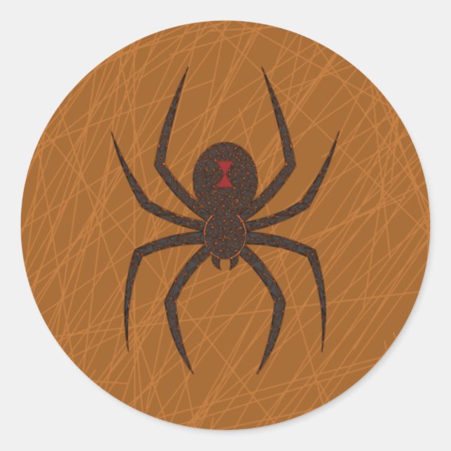 The Spider's Web Sticker (Front)