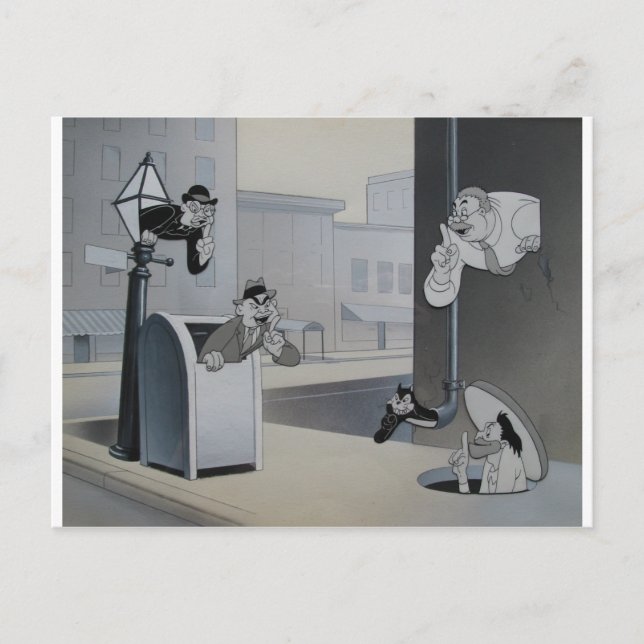 The Spies of Snafu Postcard (Front)