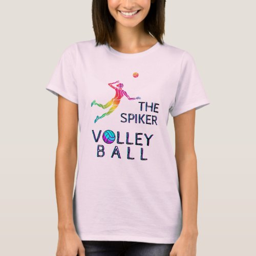 The Spiker Volleyball T_Shirt