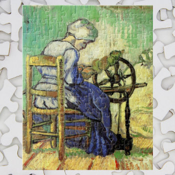 The Spinner By Vincent Van Gogh Jigsaw Puzzle by VanGogh_Gallery at Zazzle