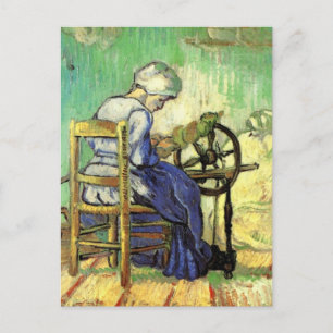 The Spinner by Vincent van Gogh Postcard
