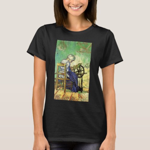 The Spinner by Vincent van Gogh T_Shirt