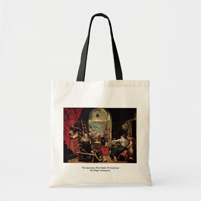 The Spinners (The Fable Of Arachne) Tote Bag (Front)