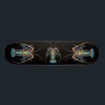 The Spiny Lobster Skateboard Deck<br><div class="desc">Design of colorful Pacific spiny lobsters by Carolyn McFann on a cool skateboard for nature lovers.</div>