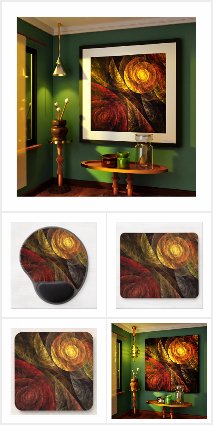 The Spiral of Life Abstract Art
