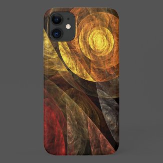 The Spiral of Life Abstract Art Case-Mate iPhone Case