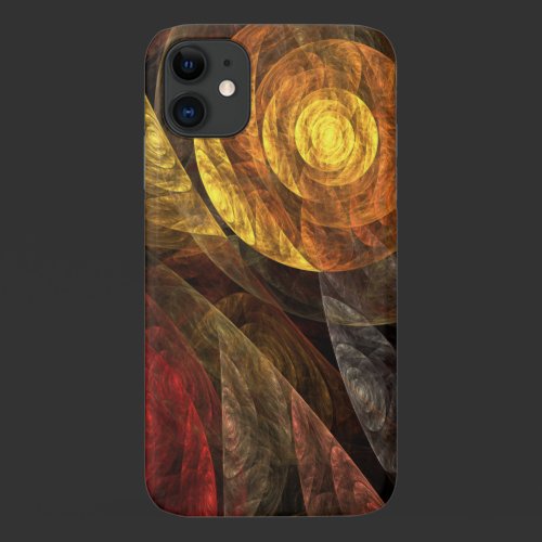 The Spiral of Life Abstract Art Case-Mate iPhone Case