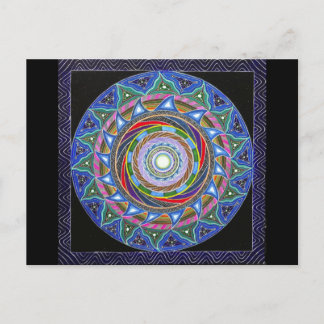 The Spiraling Vortex (postcard) Postcard