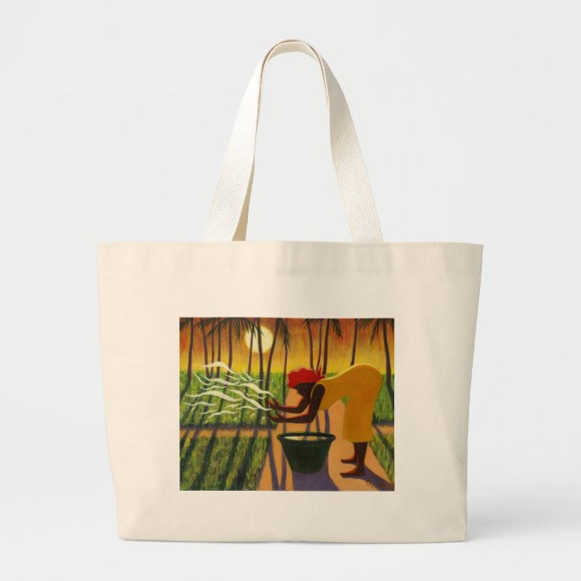 The Spirit Garden 2007 Large Tote Bag (Front)