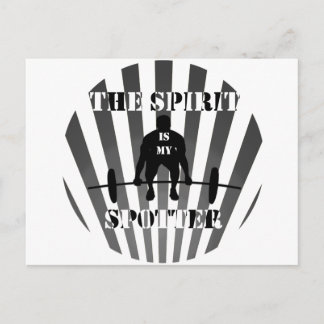 The Spirit is My Spotter Postcard