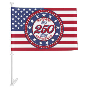 The Spirit Of 1776, 2026 America’s Birthday USA Car Flag