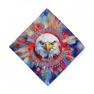 The Spirit Of 1776, 2026 America’s Red Eagle Firew Bandana