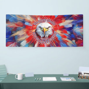 The Spirit Of 1776, 2026 America’s Red Eagle Firew Banner