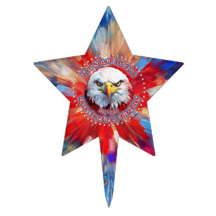 The Spirit Of 1776, 2026 America’s Red Eagle Firew Cake Topper