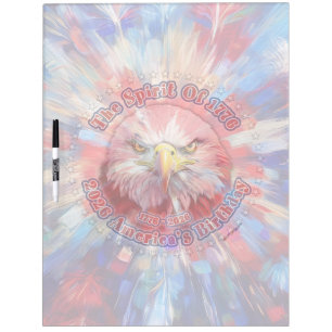 The Spirit Of 1776, 2026 America’s Red Eagle Firew Dry Erase Board