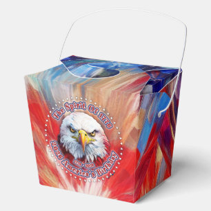 The Spirit Of 1776, 2026 America’s Red Eagle Firew Favor Boxes