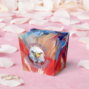 The Spirit Of 1776, 2026 America’s Red Eagle Firew Favor Boxes