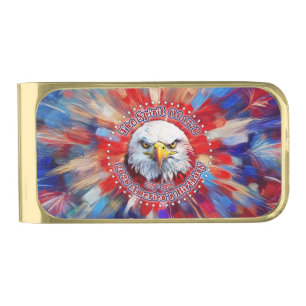 The Spirit Of 1776, 2026 America’s Red Eagle Firew Gold Finish Money Clip
