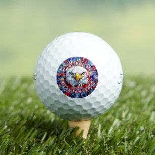 The Spirit Of 1776, 2026 America’s Red Eagle Firew Golf Balls