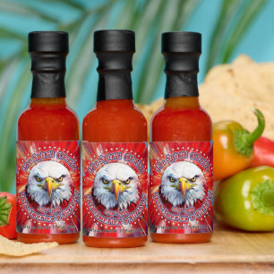 The Spirit Of 1776, 2026 America’s Red Eagle Firew Hot Sauces