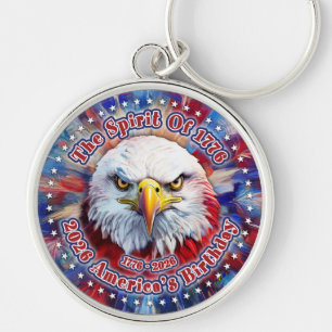 The Spirit Of 1776, 2026 America’s Red Eagle Firew Keychain