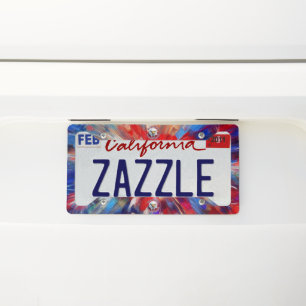 The Spirit Of 1776, 2026 America’s Red Eagle Firew License Plate Frame
