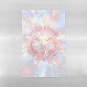 The Spirit Of 1776, 2026 America’s Red Eagle Firew Magnetic Dry Erase Sheet