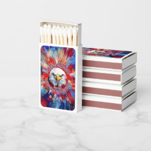 The Spirit Of 1776, 2026 America’s Red Eagle Firew Matchboxes