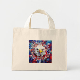 The Spirit Of 1776, 2026 America’s Red Eagle Firew Mini Tote Bag