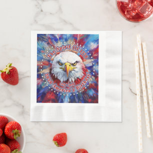 The Spirit Of 1776, 2026 America’s Red Eagle Firew Napkins
