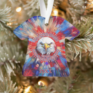 The Spirit Of 1776, 2026 America’s Red Eagle Firew Ornament