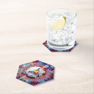 The Spirit Of 1776, 2026 America’s Red Eagle Firew Paper Coaster