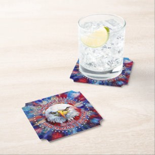 The Spirit Of 1776, 2026 America’s Red Eagle Firew Paper Coaster