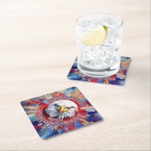 The Spirit Of 1776, 2026 America’s Red Eagle Firew Paper Coaster