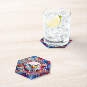 The Spirit Of 1776, 2026 America’s Red Eagle Firew Paper Coaster
