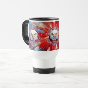 The Spirit Of 1776, 2026 America’s Red Eagle Firew Travel Mug