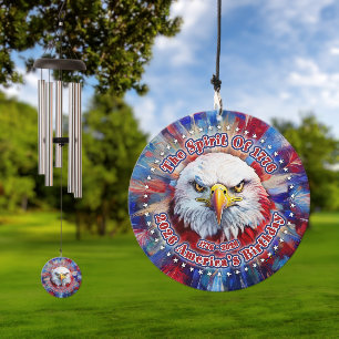 The Spirit Of 1776, 2026 America’s Red Eagle Firew Wind Chime