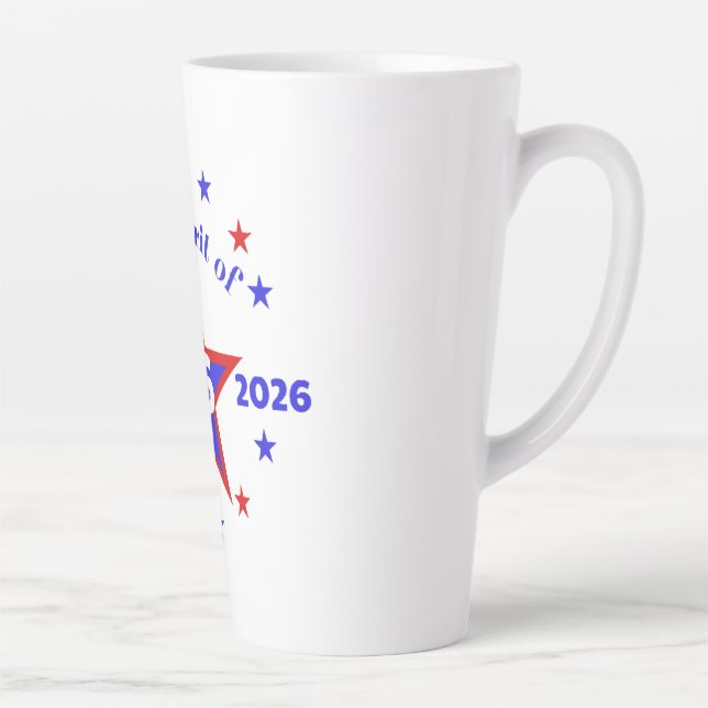 THE SPIRIT OF 26 - SEMIQUINCENTENNIAL LATTE MUG (Right)