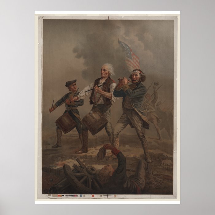 The Spirit of '76 (Yankee Doodle) by A.M. Willard Poster